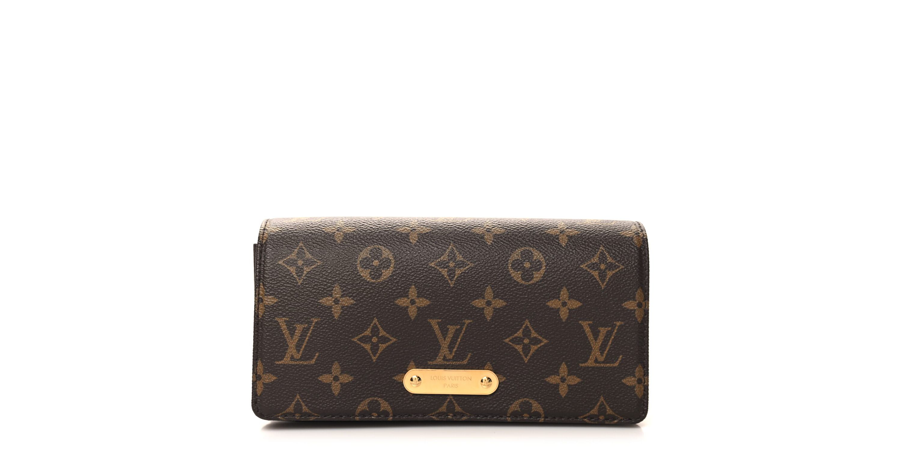 Louis Vuitton Monogram Lily Wallet On Chain -FINAL SALE NO RETURNS