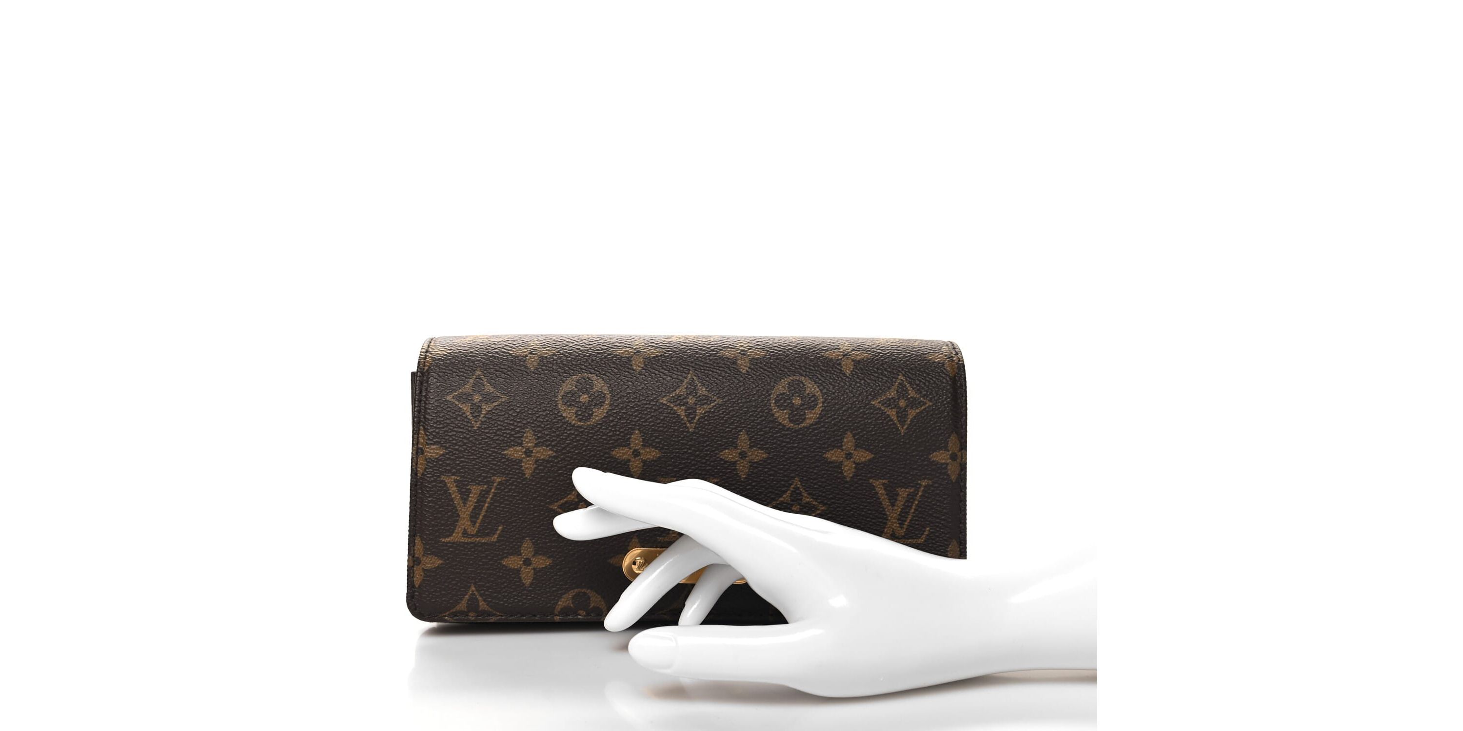Louis Vuitton Monogram Lily Wallet On Chain -FINAL SALE NO RETURNS