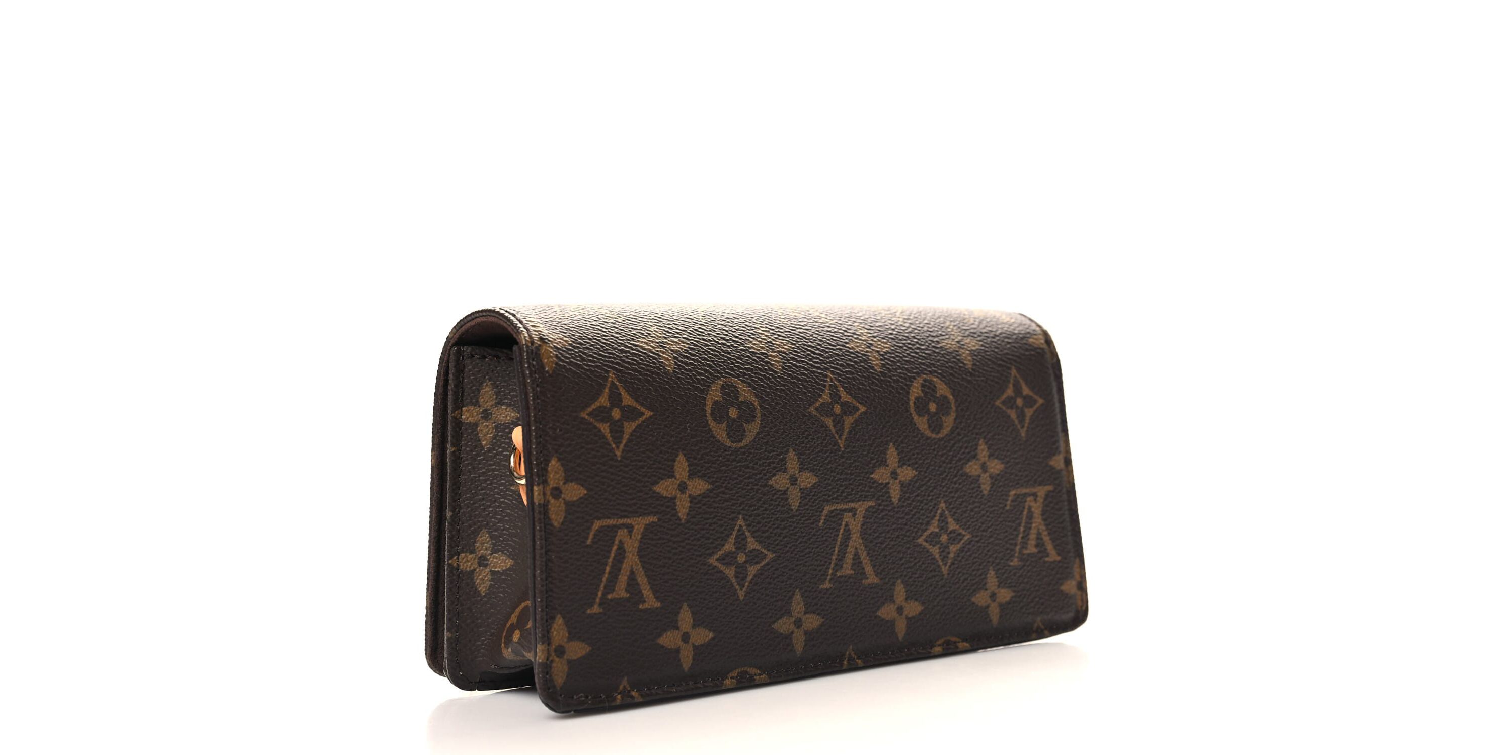 Louis Vuitton Monogram Lily Wallet On Chain -FINAL SALE NO RETURNS