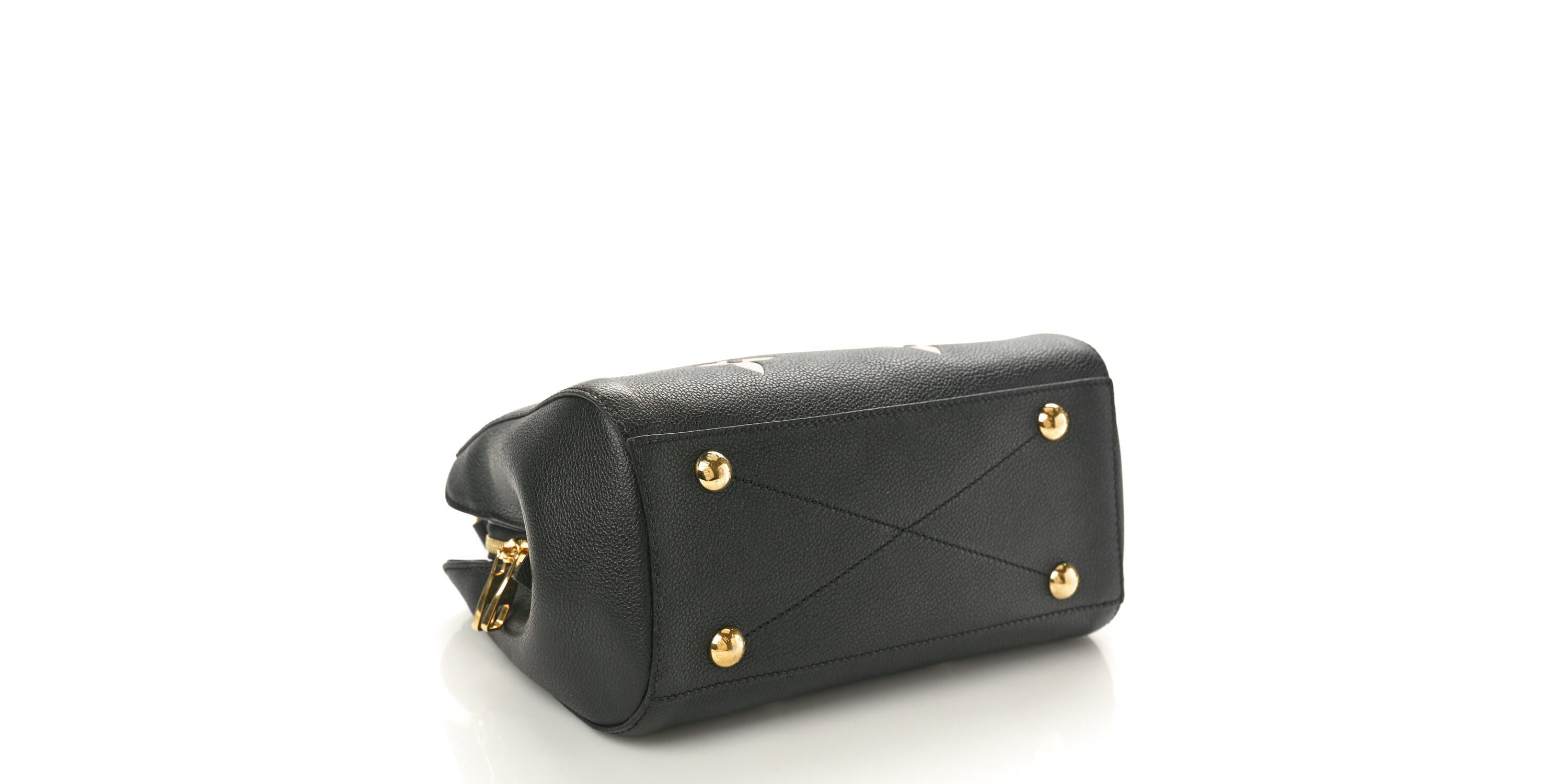 Louis Vuitton Empreinte Monogram Giant Montaigne BB Black Beige -FINAL SALE NO RETURNS