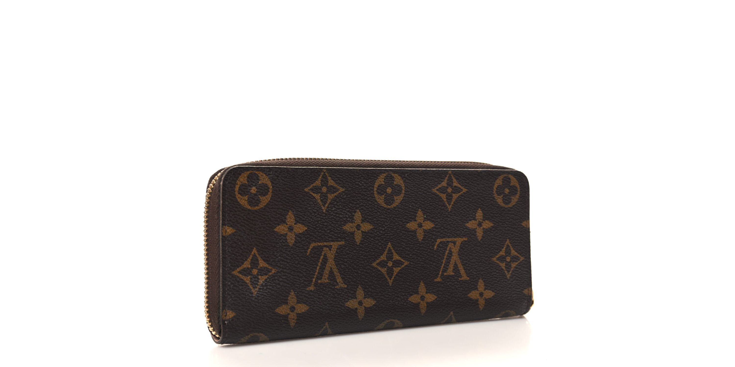 Louis Vuitton Monogram Clemence Wallet Rose Ballerine -FINAL SALE NO RETURNS