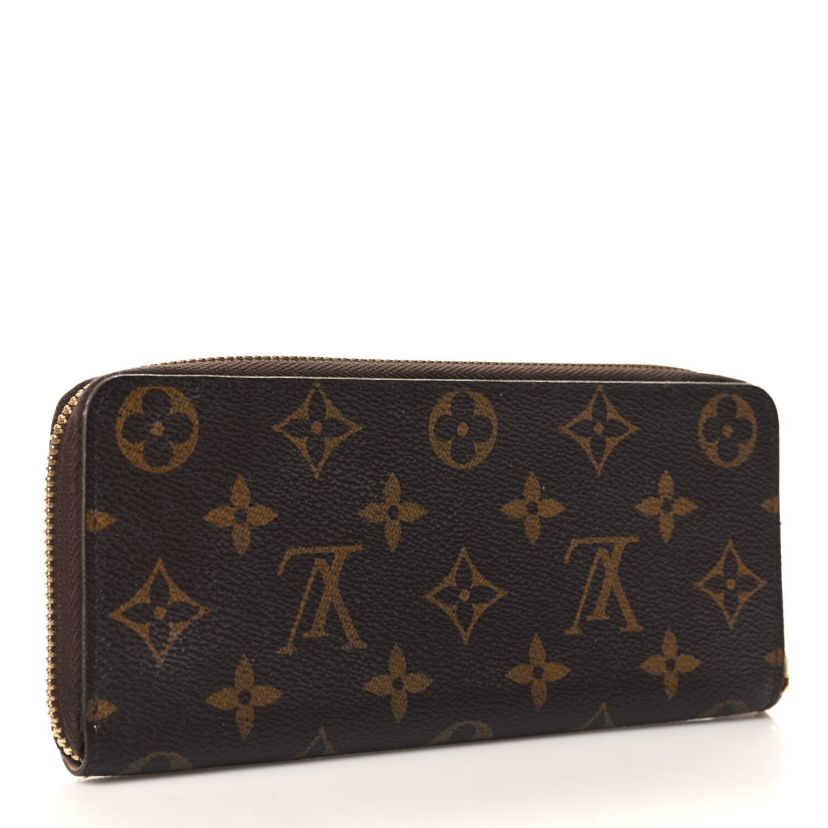 Louis Vuitton Monogram Clemence Wallet Rose Ballerine -FINAL SALE NO RETURNS