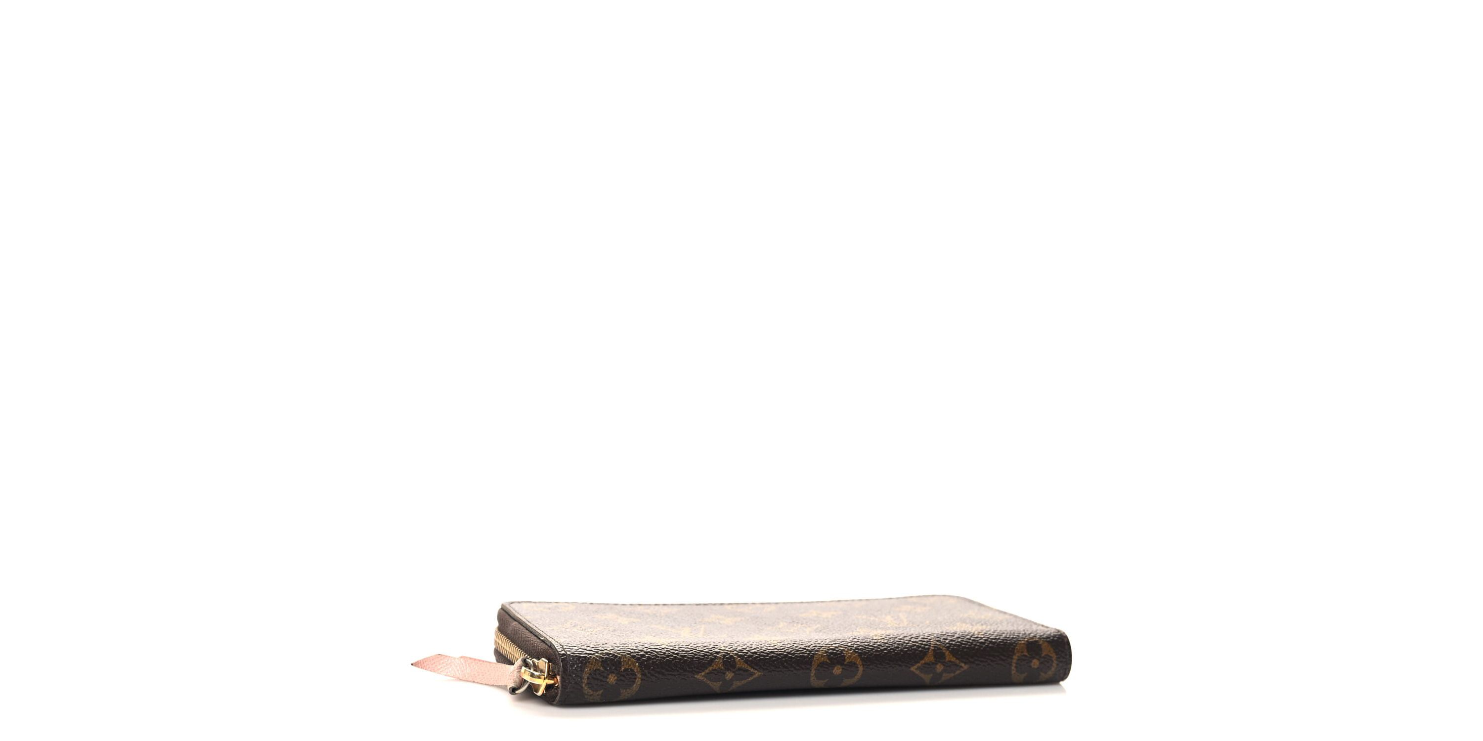 Louis Vuitton Monogram Clemence Wallet Rose Ballerine -FINAL SALE NO RETURNS