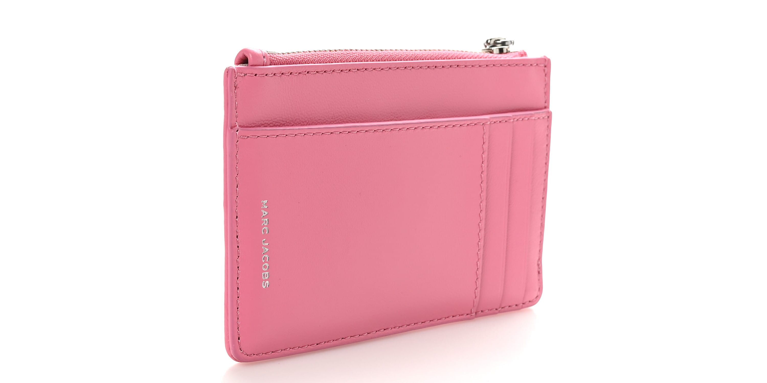 Marc Jacobs Calfskin Glam Shot Top Zip Multi Wallet Morning Glory -FINAL SALE NO RETURNS