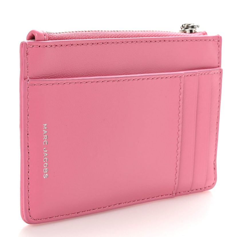 Marc Jacobs Calfskin Glam Shot Top Zip Multi Wallet Morning Glory -FINAL SALE NO RETURNS