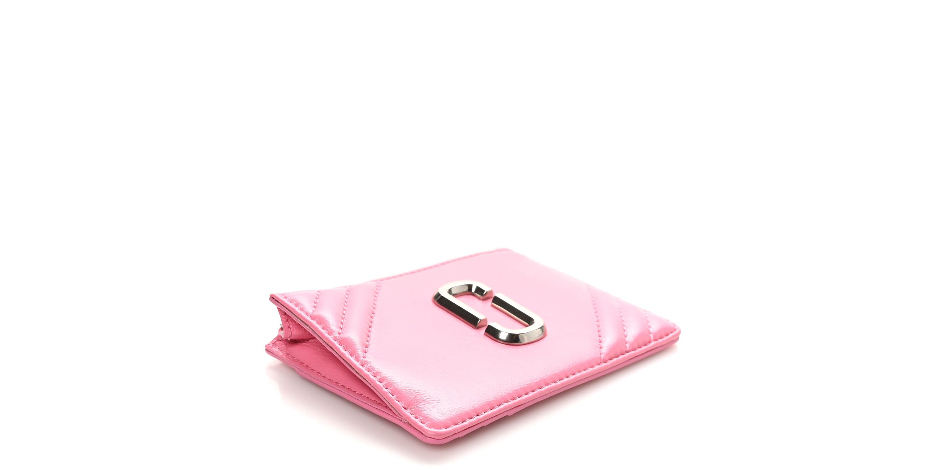 Marc Jacobs Calfskin Glam Shot Top Zip Multi Wallet Morning Glory -FINAL SALE NO RETURNS