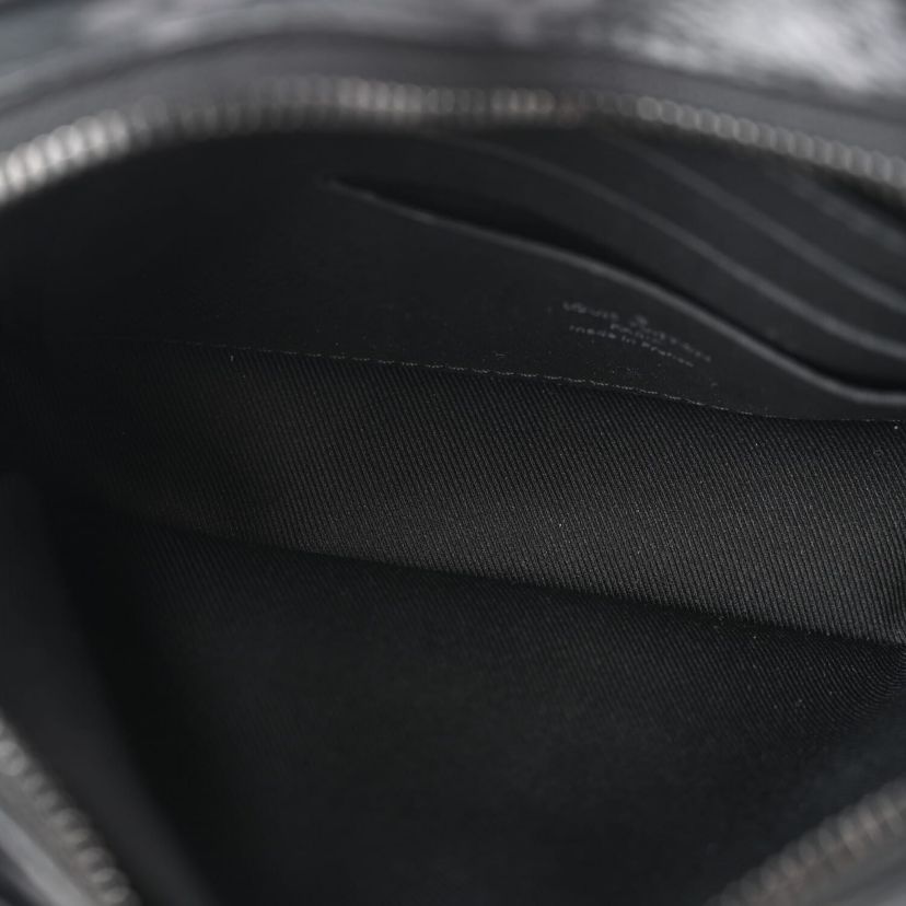 Louis Vuitton Monogram Eclipse Pochette Volga -FINAL SALE NO RETURNS