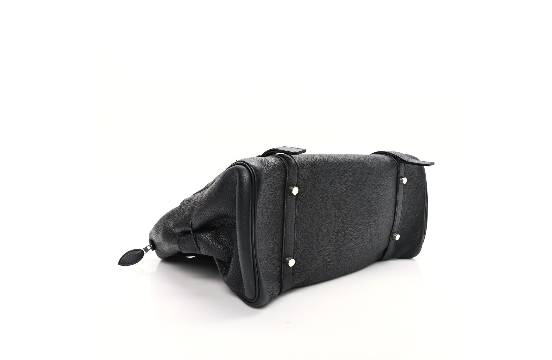 Hermes Taurillon Clemence Pursangle 35 Black -FINAL SALE NO RETURNS
