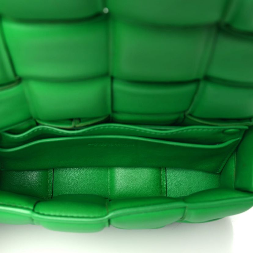 Bottega Veneta Nappa Maxi Intreccio Padded The Belt Cassette Bag Parakeet -FINAL SALE NO RETURNS