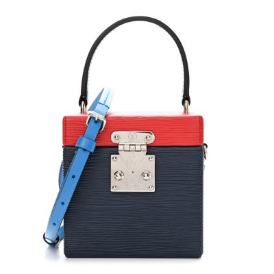 FASHIONPHILE Louis Vuitton Epi Bleecker Box Indigo Coquelicot -FINAL SALE NO RETURNS -  2601767197245992570