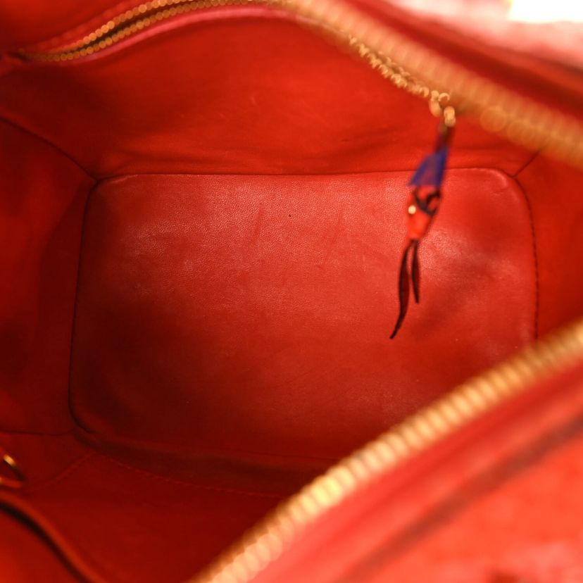Louis Vuitton Snakeskin Embossed Monogram Speedy Bandouliere 20 Orient -FINAL SALE NO RETURNS