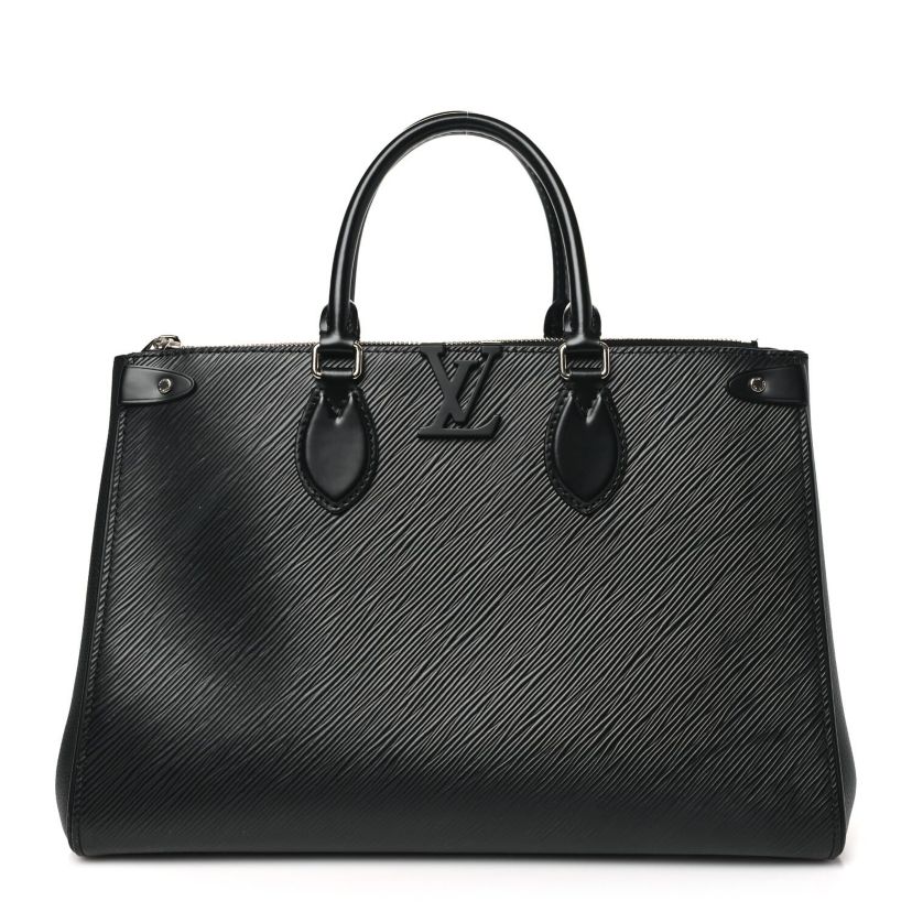 Louis Vuitton Epi Grenelle Tote MM Black -FINAL SALE NO RETURNS