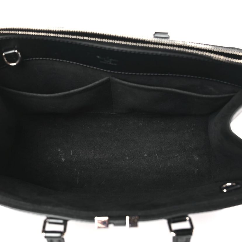 Louis Vuitton Epi Grenelle Tote MM Black -FINAL SALE NO RETURNS