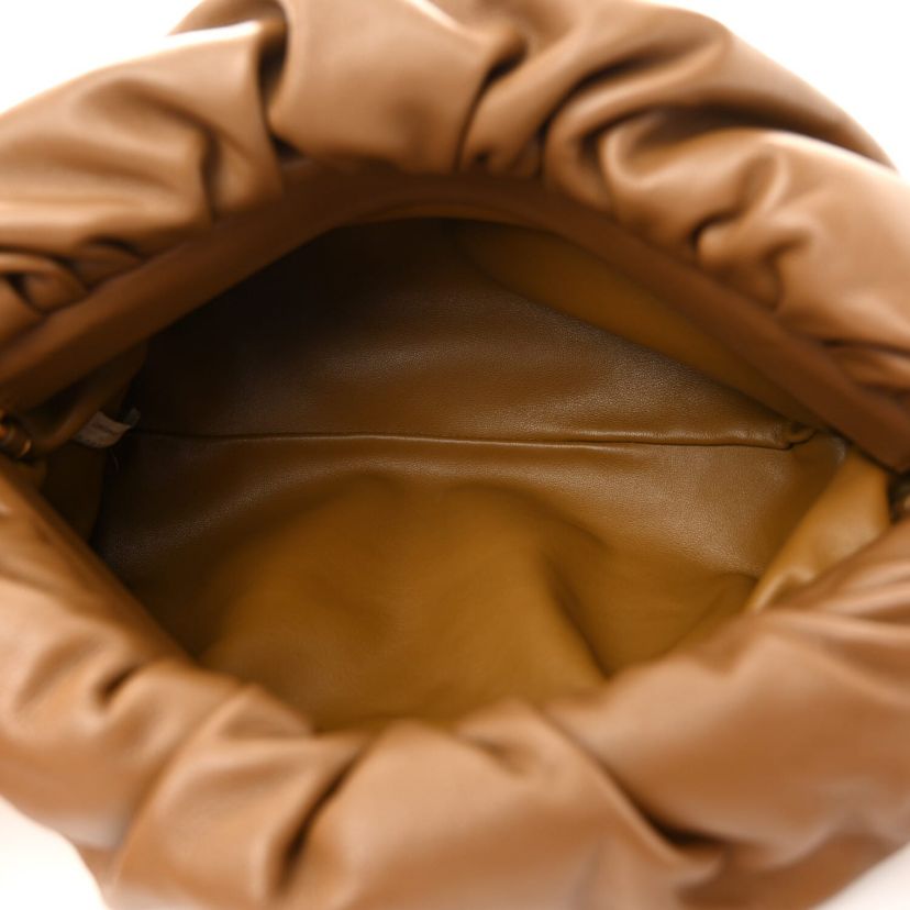 Bottega Veneta TCalfskin The Pouch Chain Cammello -FINAL SALE NO RETURNS