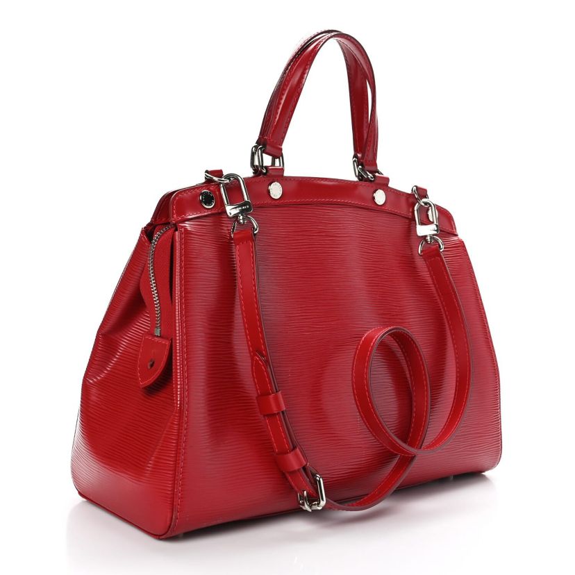 Louis Vuitton Brea Blue Epi Handbag -FINAL SALE NO RETURNS