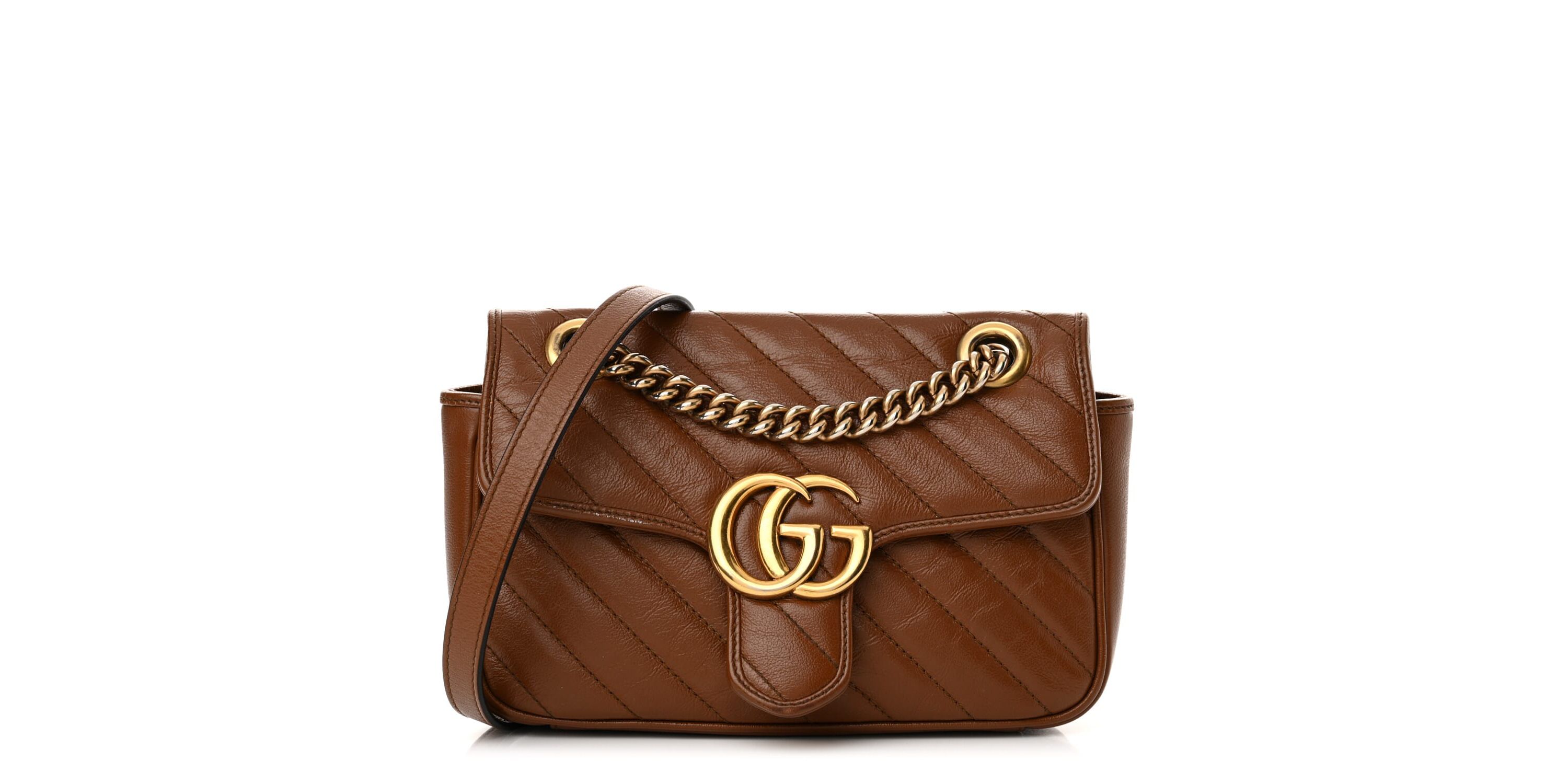 Gucci Marmont Chain Shoulder Bag -FINAL SALE NO RETURNS