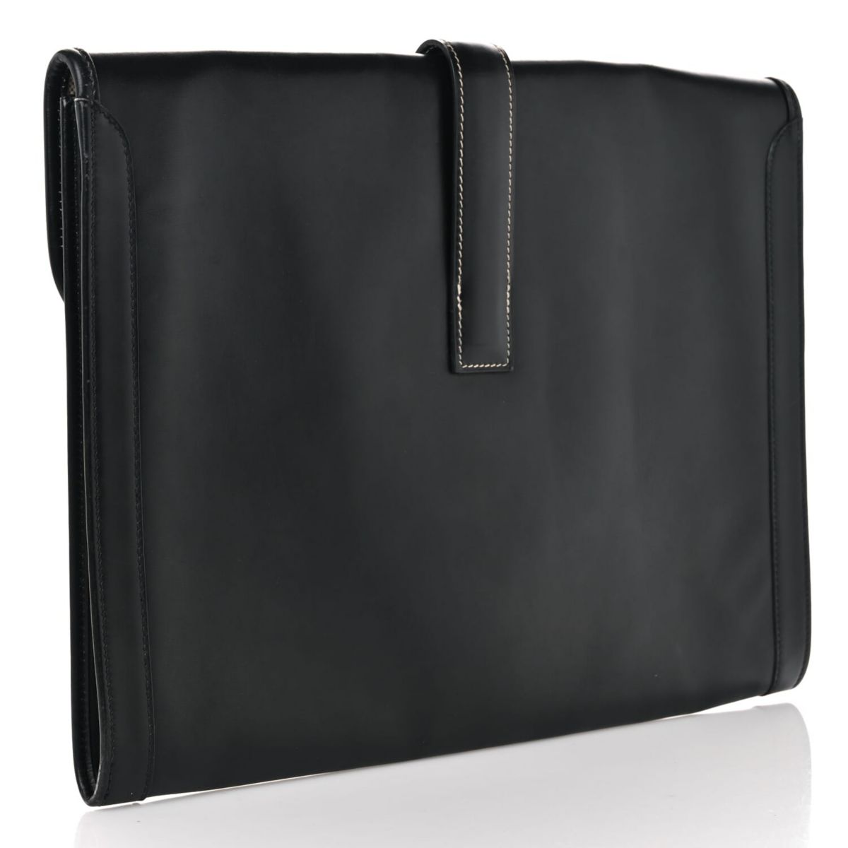 Hermes Jige Clutch Box Calf -FINAL SALE NO RETURNS