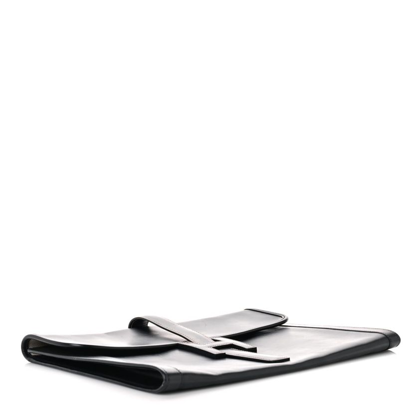 Hermes Jige Clutch Box Calf -FINAL SALE NO RETURNS