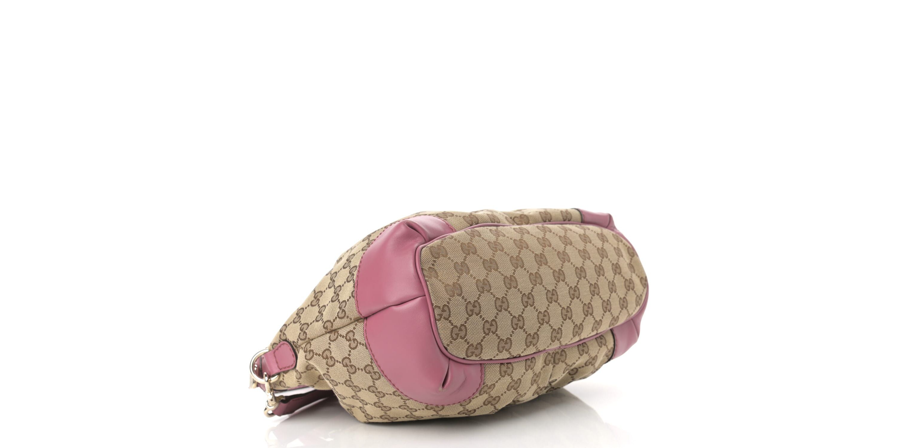 Gucci Sukey Tote Bag GG Canvas -FINAL SALE NO RETURNS