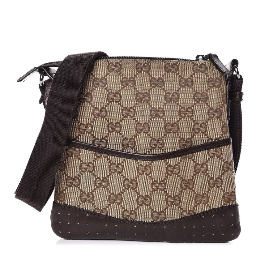 Gucci Crossbody Bag GG Canvas -FINAL SALE NO RETURNS