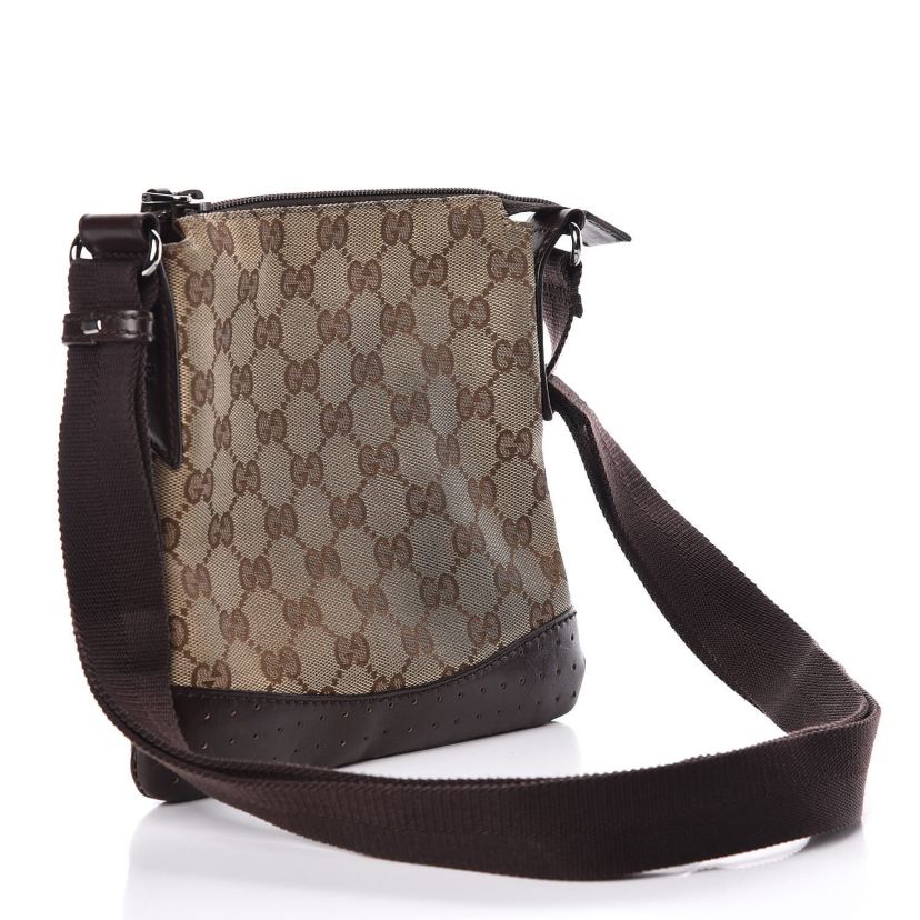 Gucci Crossbody Bag GG Canvas -FINAL SALE NO RETURNS