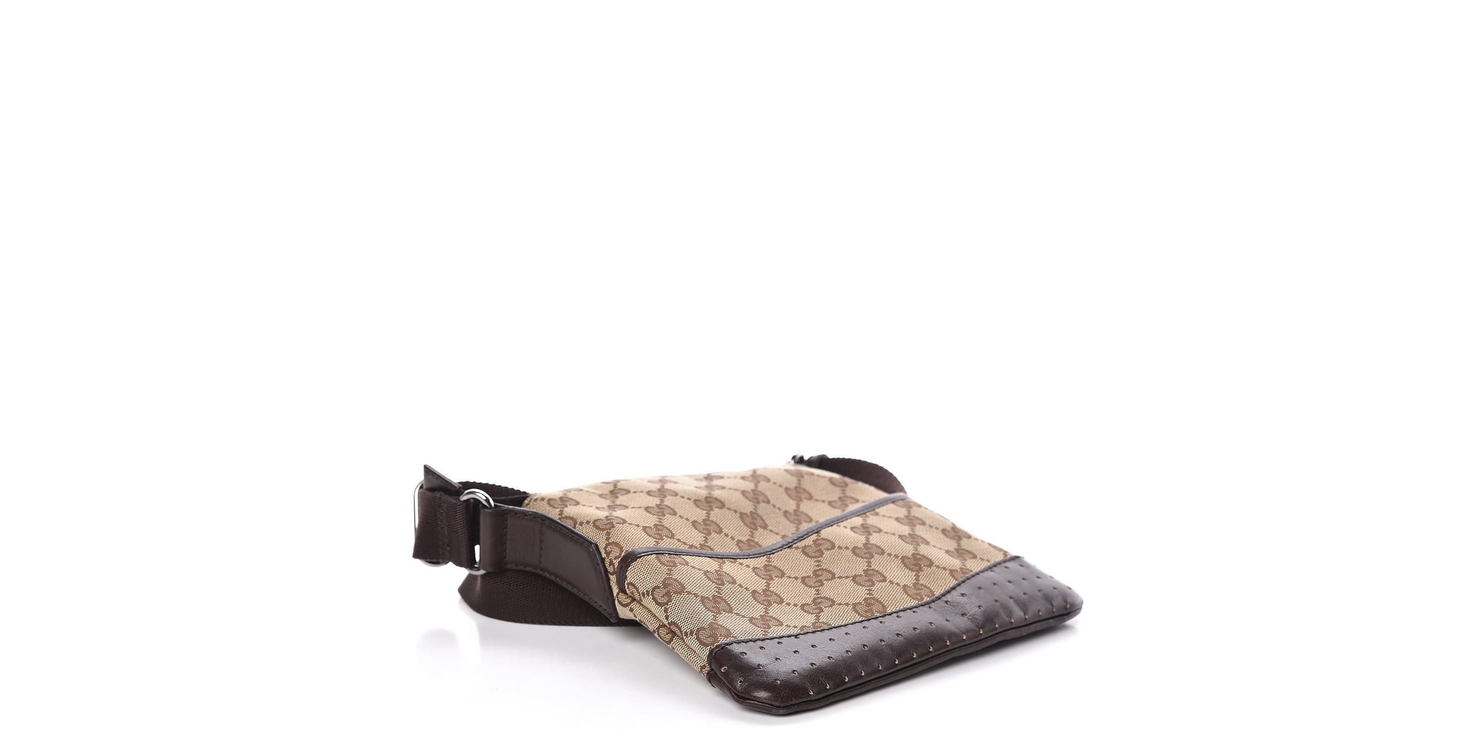 Gucci Crossbody Bag GG Canvas -FINAL SALE NO RETURNS