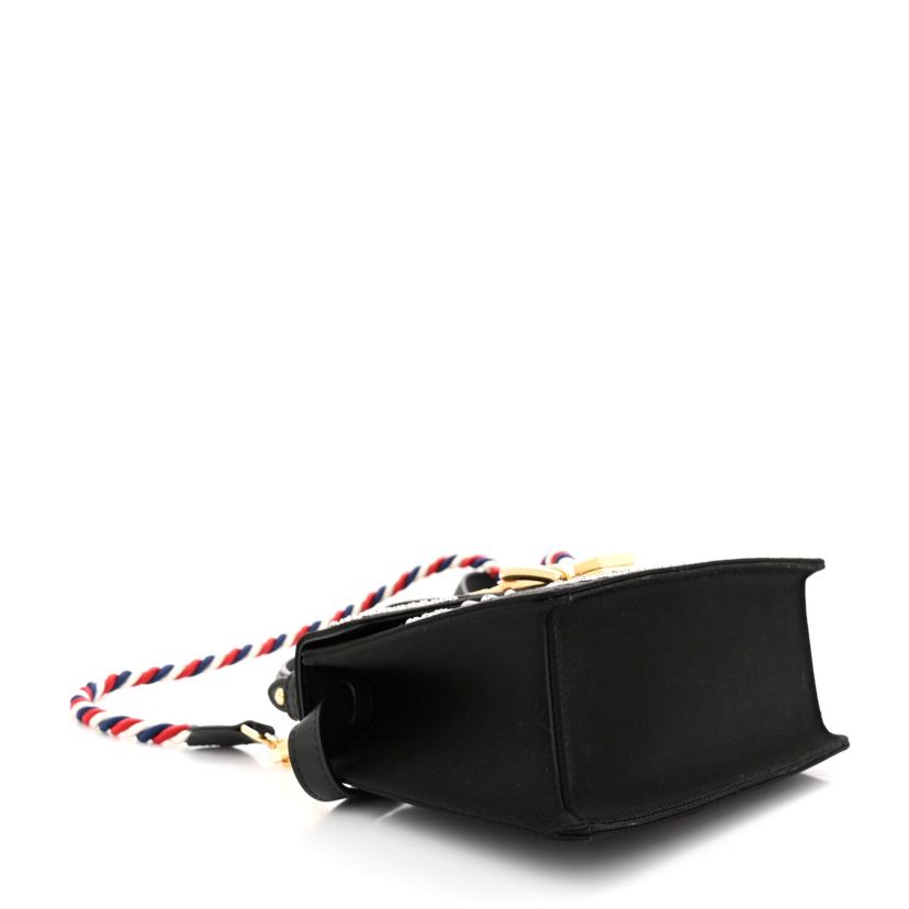 Gucci Calfskin Mini Sylvie Top Handle Bag White -FINAL SALE NO RETURNS