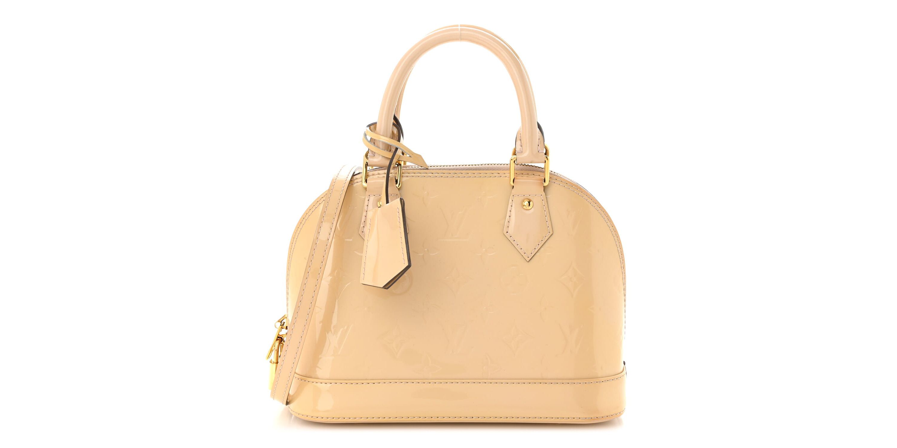 Louis Vuitton Vernis Alma BB Magenta -FINAL SALE NO RETURNS