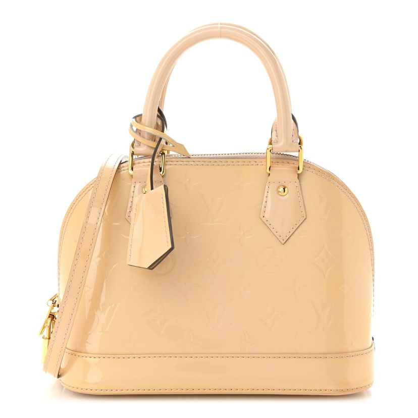 Louis Vuitton Vernis Alma BB Magenta -FINAL SALE NO RETURNS