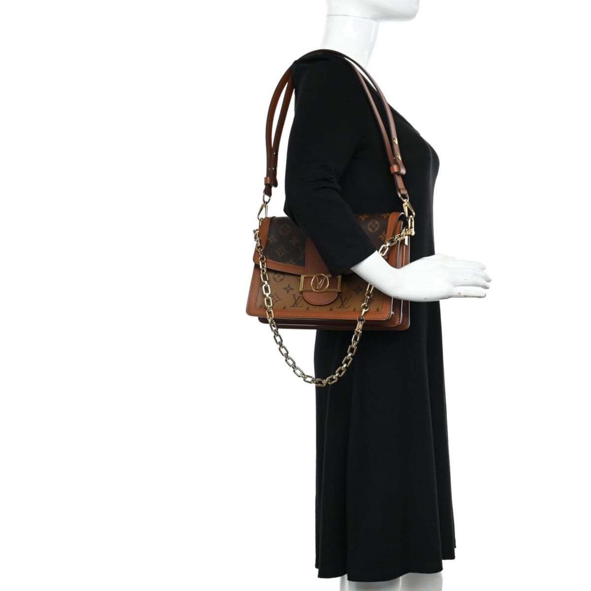 Louis Vuitton Reverse Monogram Dauphine MM -FINAL SALE NO RETURNS