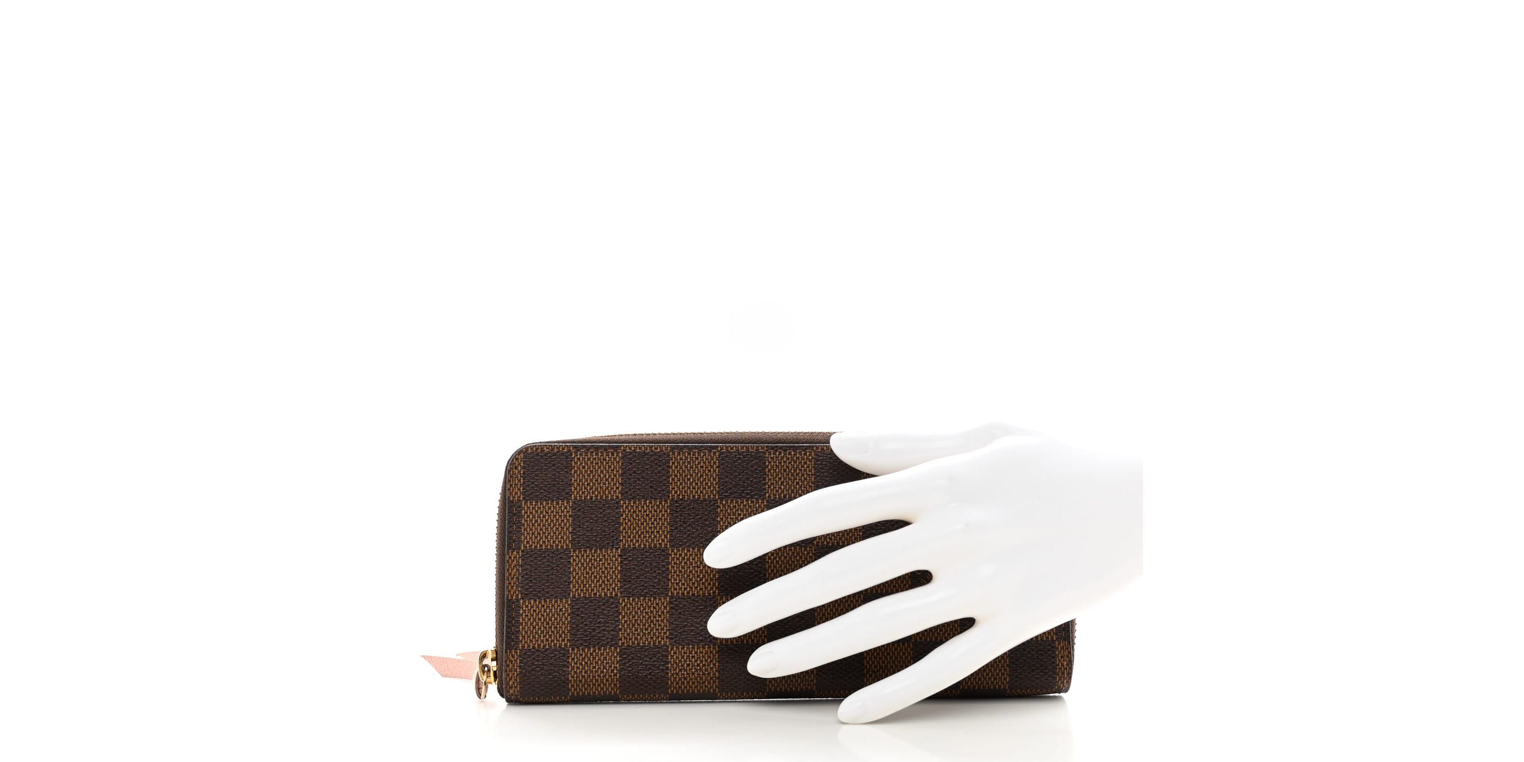 Louis Vuitton Clemence Wallet Damier Ebene -FINAL SALE NO RETURNS