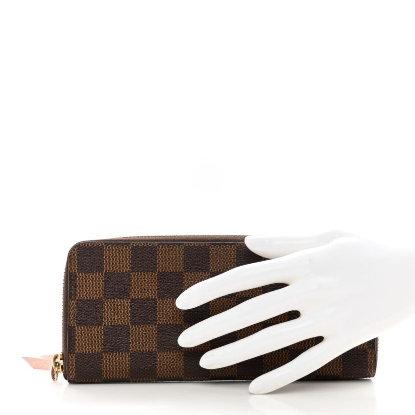 Louis Vuitton Clemence Wallet Damier Ebene -FINAL SALE NO RETURNS