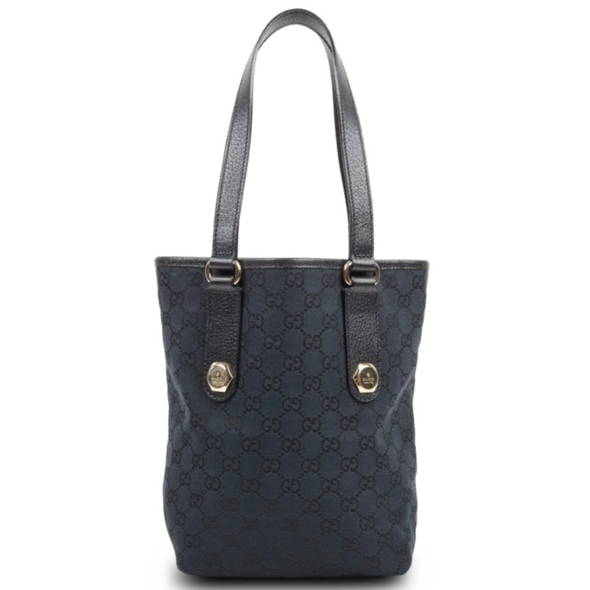 Gucci Charmy Tote Bag GG Canvas -FINAL SALE NO RETURNS
