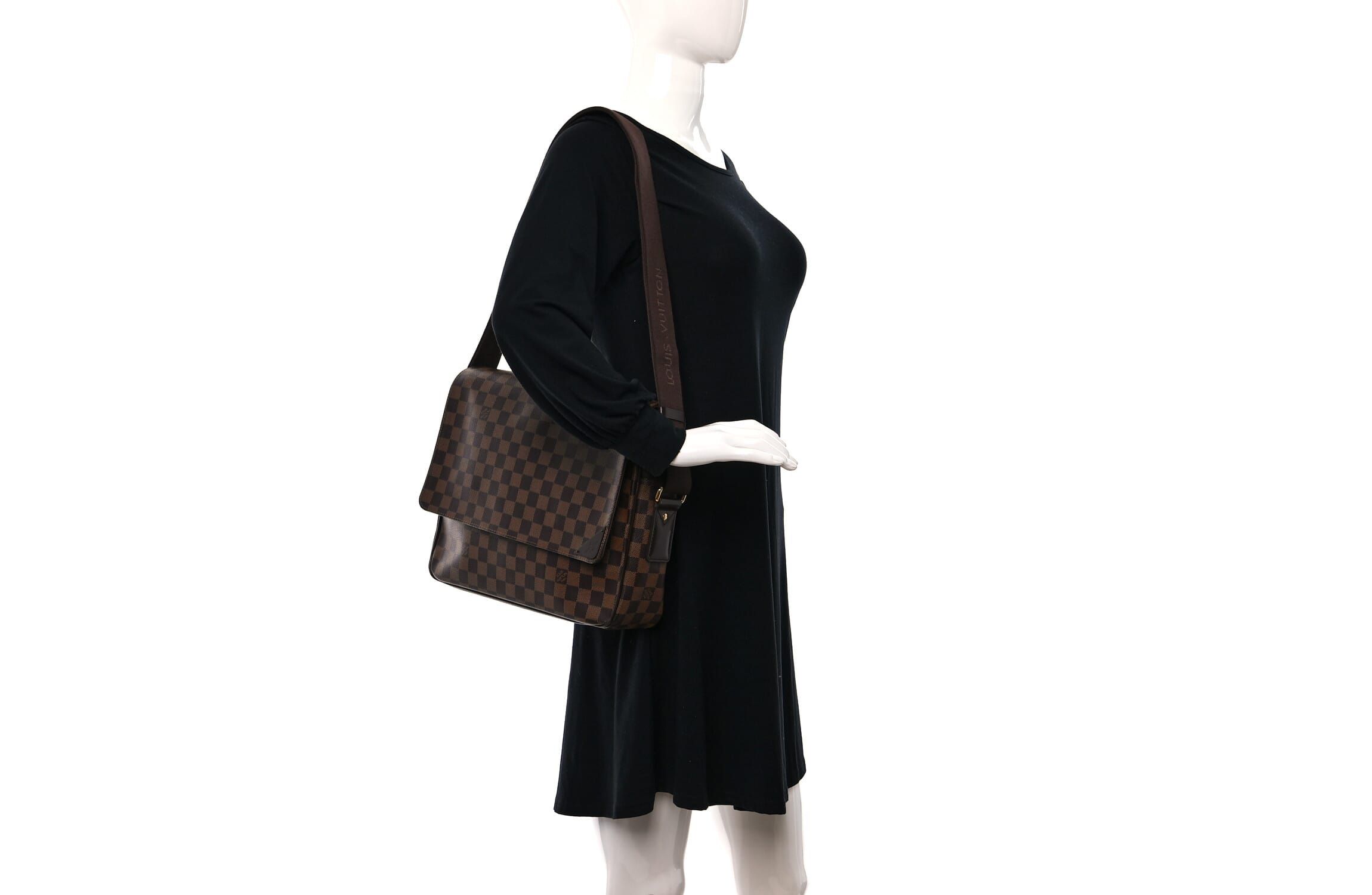 Louis Vuitton Shelton MM Damier Ebene -FINAL SALE NO RETURNS