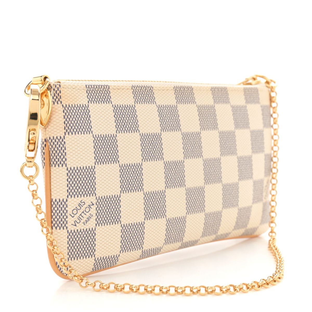 Louis Vuitton Damier Azur Pochette Milla MM -FINAL SALE NO RETURNS