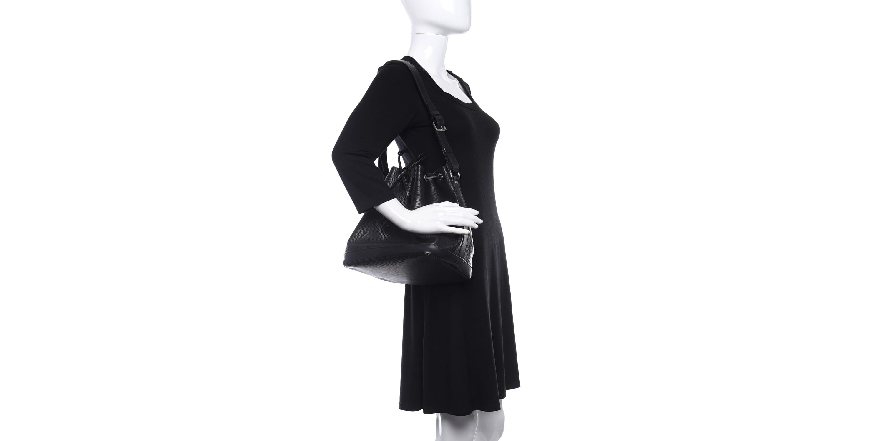 Louis Vuitton Epi Petit Noe NM Black -FINAL SALE NO RETURNS