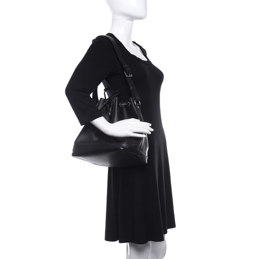 Louis Vuitton Epi Petit Noe NM Black -FINAL SALE NO RETURNS