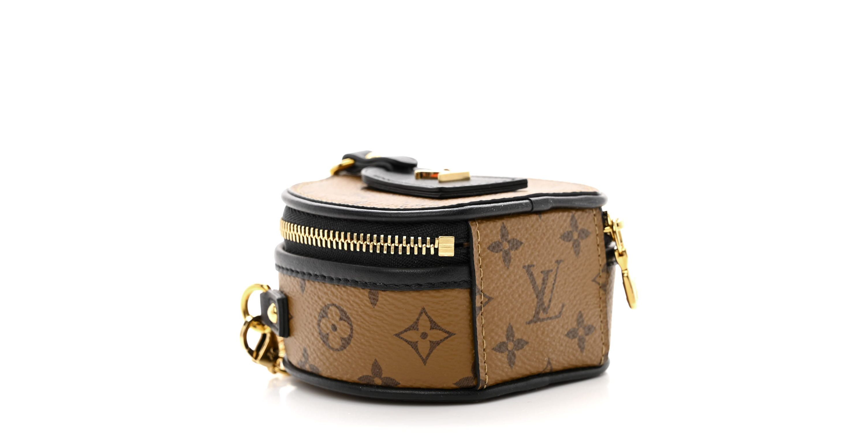 Louis Vuitton Reverse Monogram Boite Chapeau Necklace -FINAL SALE NO RETURNS