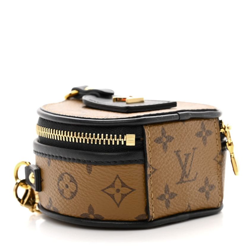 Louis Vuitton Reverse Monogram Boite Chapeau Necklace -FINAL SALE NO RETURNS
