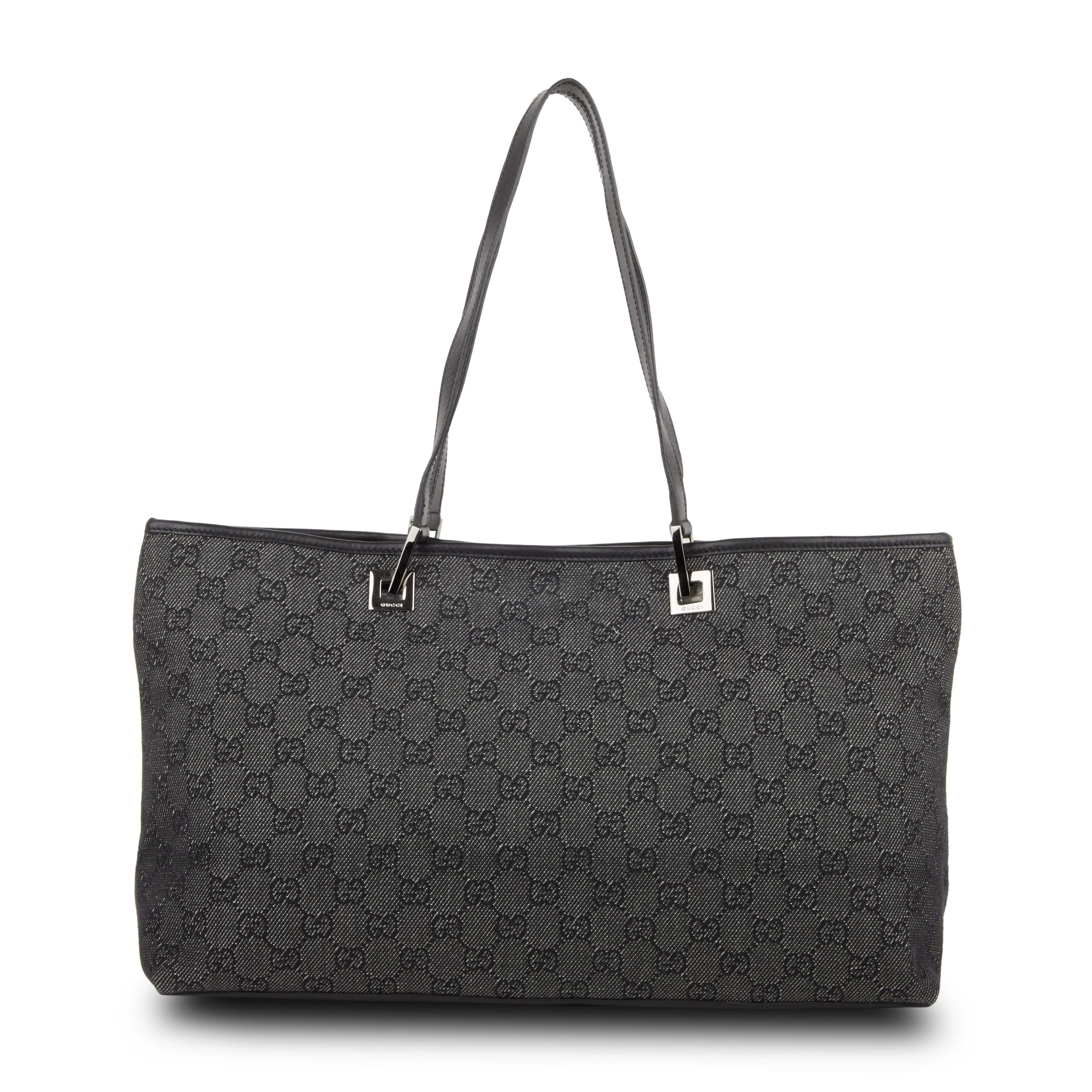 Gucci Eclipse Tote Bag GG Denim -FINAL SALE NO RETURNS