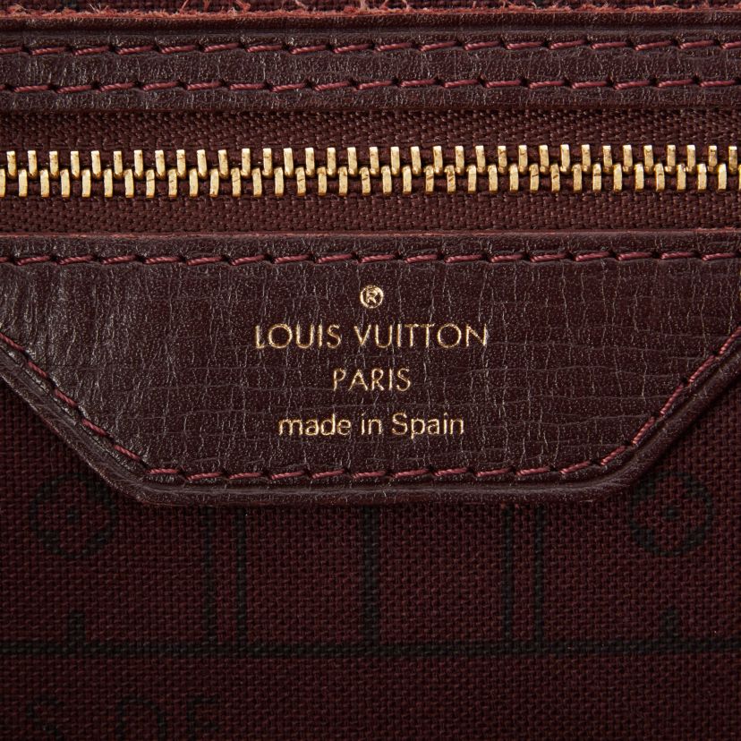 Louis Vuitton Neverfull MM Monogram Mini Lin -FINAL SALE NO RETURNS
