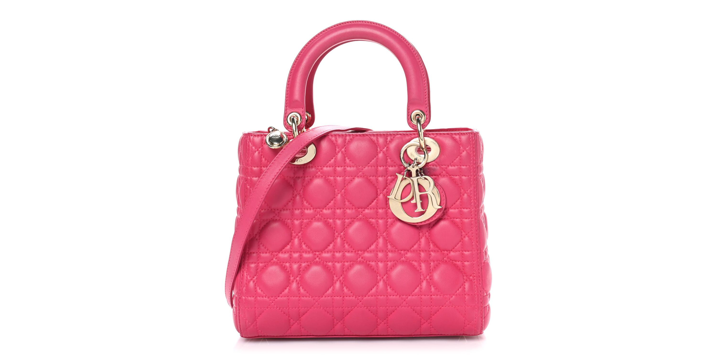 Dior Lady Dior GHW Medium Cannage -FINAL SALE NO RETURNS