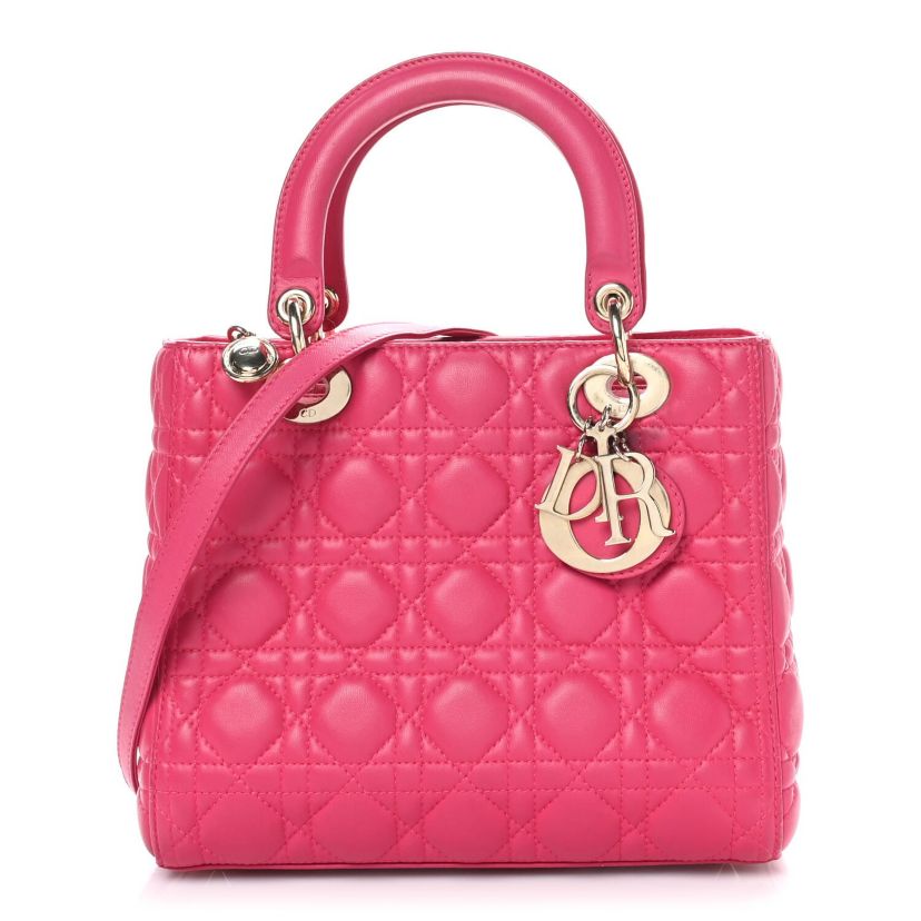 Dior Lady Dior GHW Medium Cannage -FINAL SALE NO RETURNS