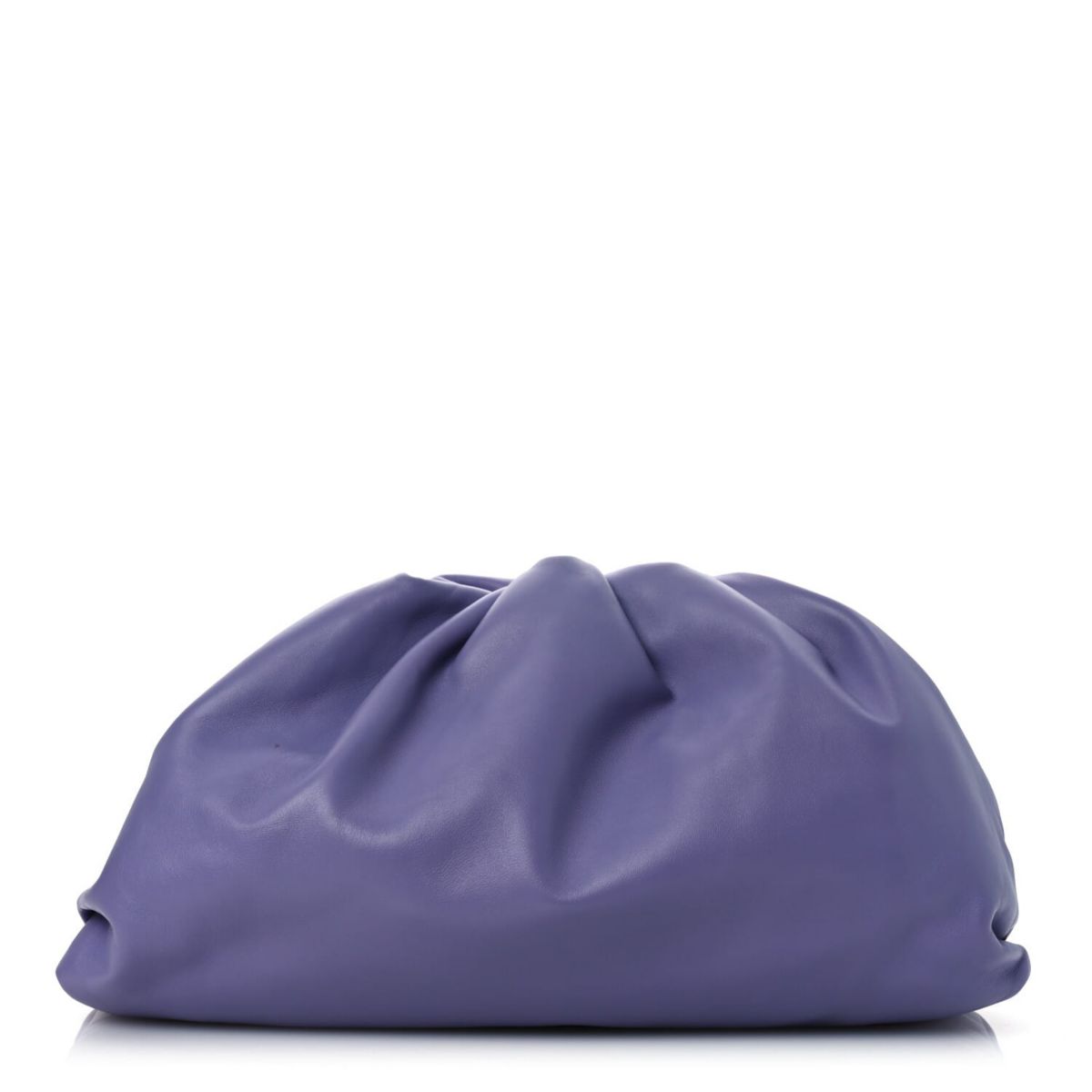 Bottega Veneta Smooth Butter Calf The Pouch Oversized Clutch Lavender -FINAL SALE NO RETURNS