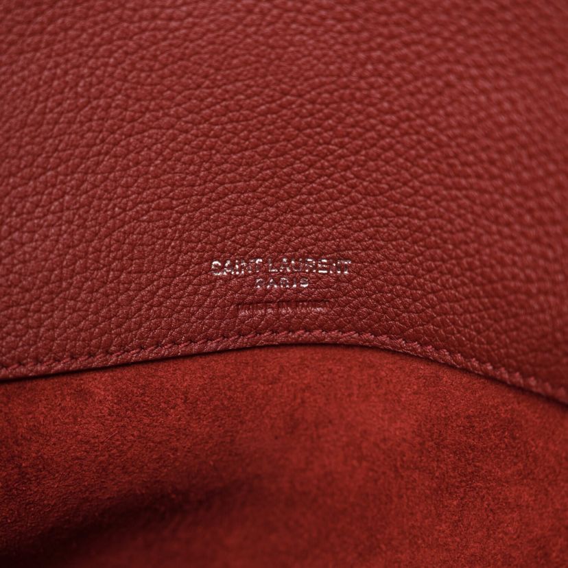 Saint Laurent Sac de Jour Grained Calfskin Small Green -FINAL SALE NO RETURNS