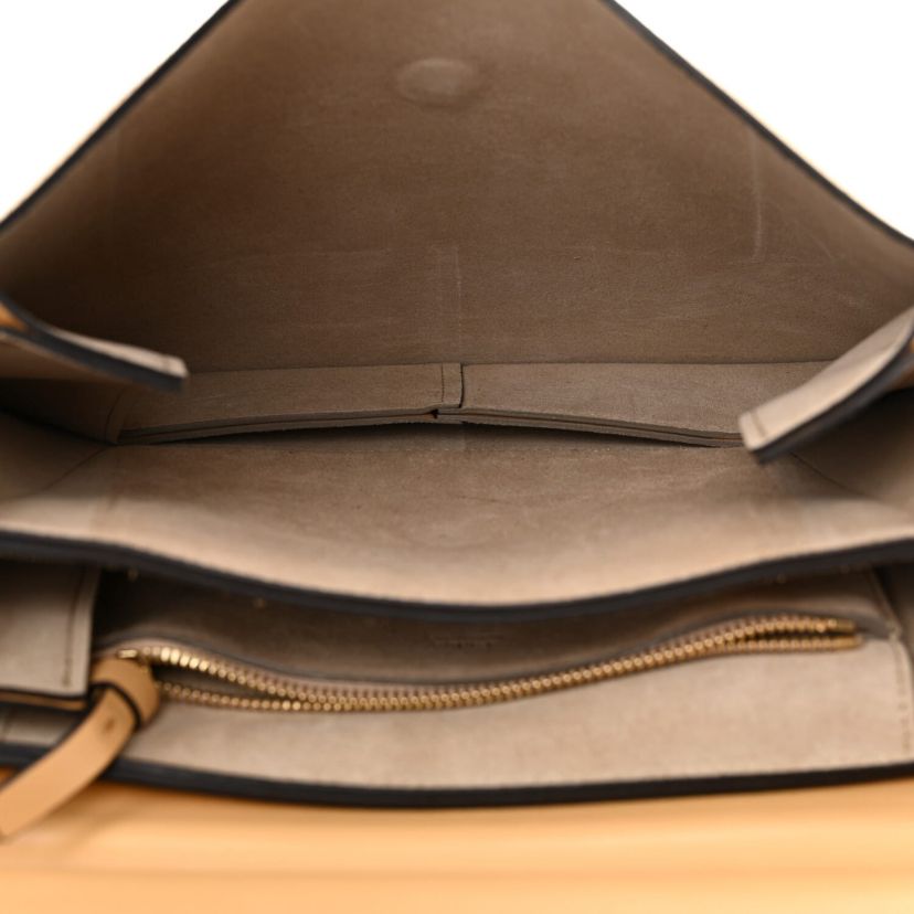 Chloe Suede Calfskin Medium Faye Shoulder Bag Misty Beige -FINAL SALE NO RETURNS