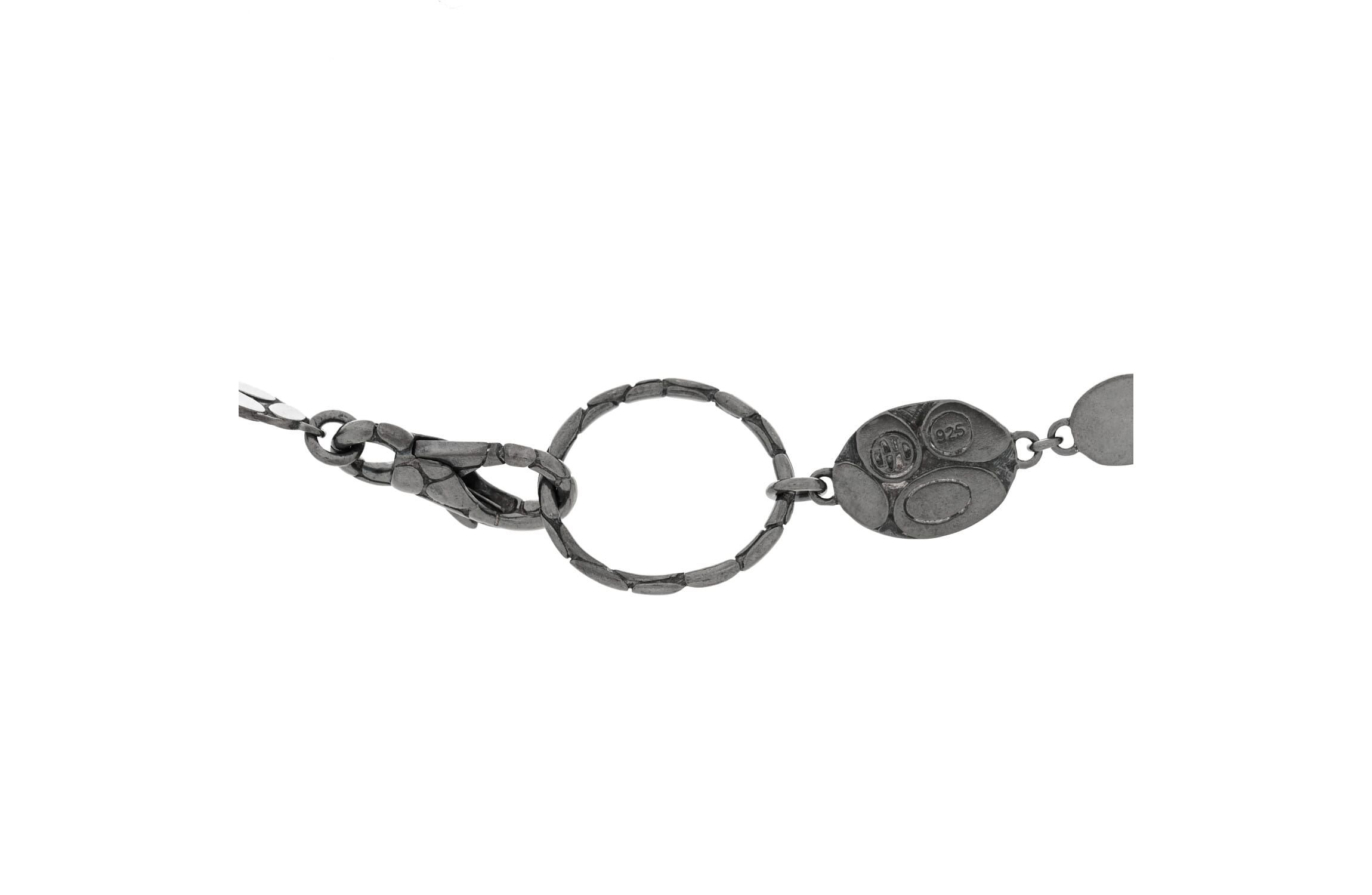 John Hardy Sterling Silver Kali Round-Link Infinity Necklace -FINAL SALE NO RETURNS