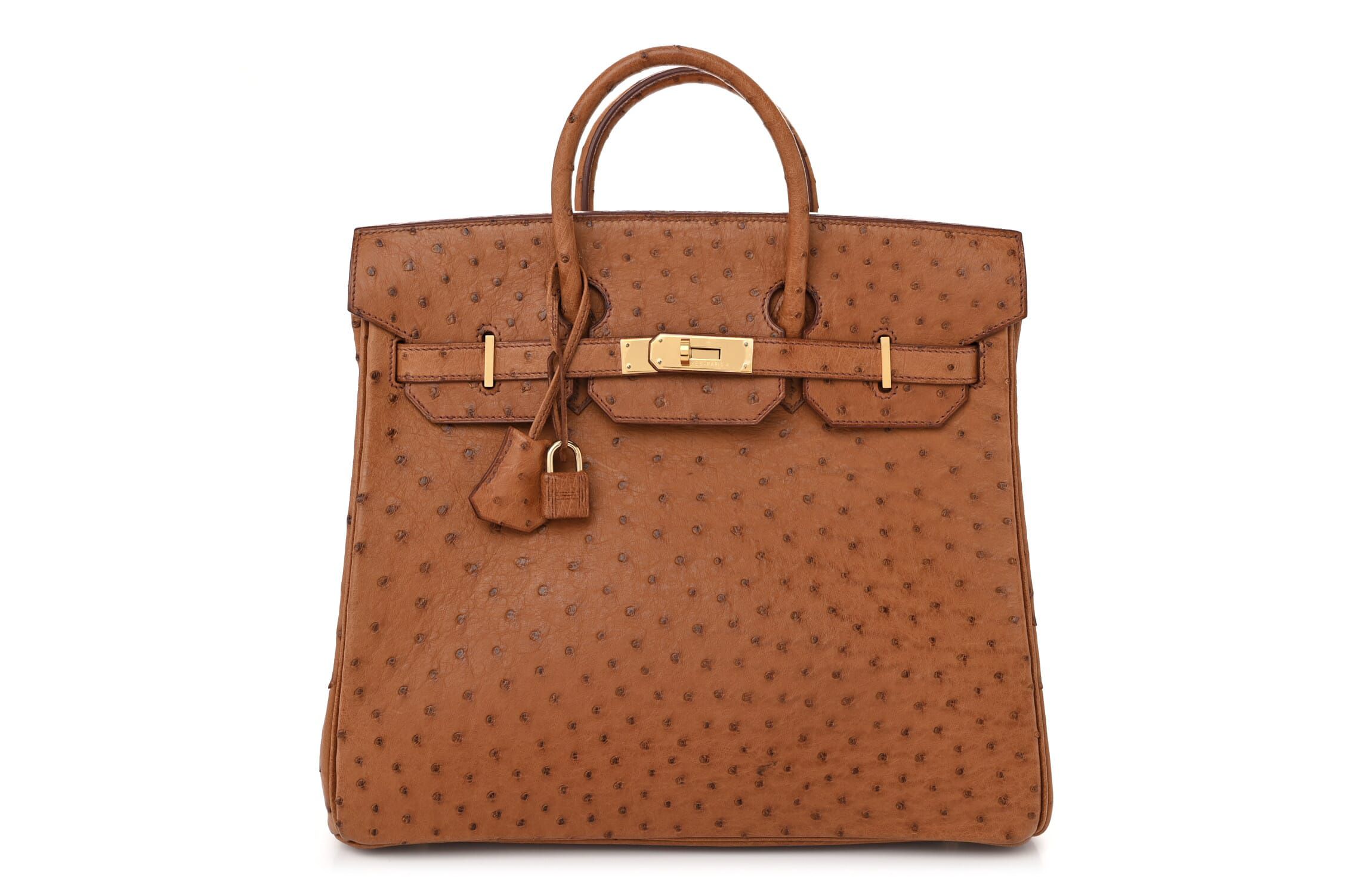 Hermes Ostrich HAC Birkin 32 Gold -FINAL SALE NO RETURNS