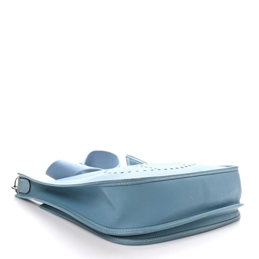 Hermes Epsom Evelyne II PM Blue Jean -FINAL SALE NO RETURNS