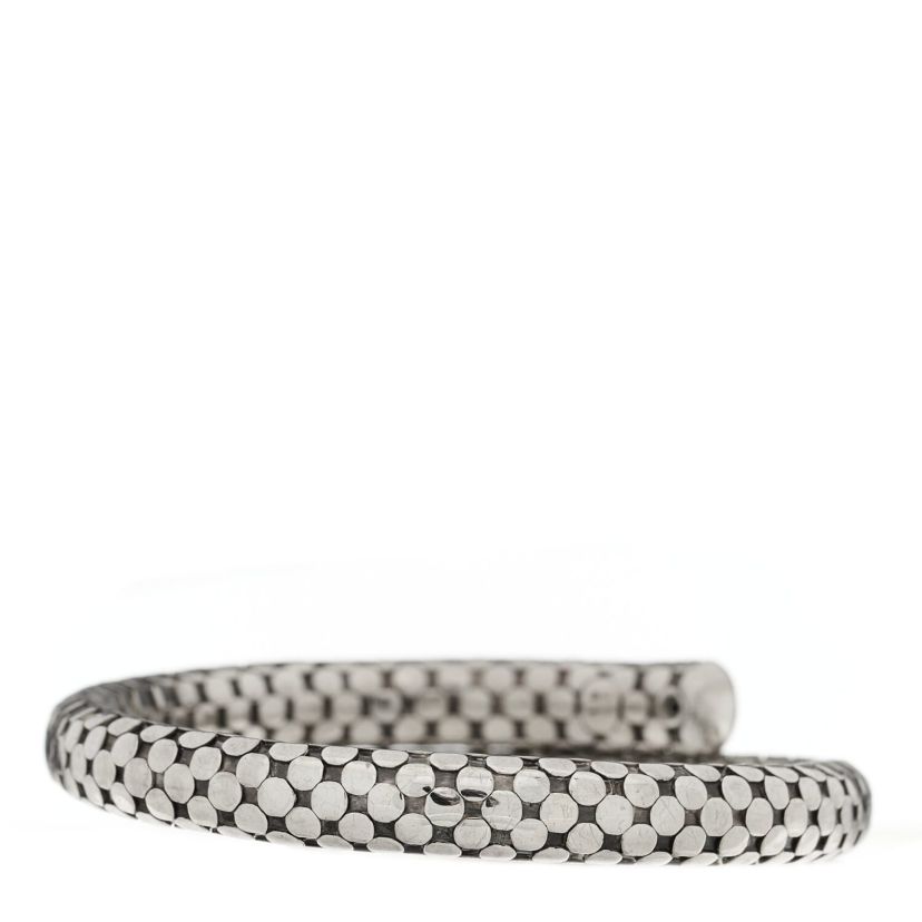John Hardy Sterling Silver Dot Coil Bracelet -FINAL SALE NO RETURNS